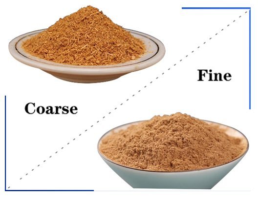 output fineness can be adjusted