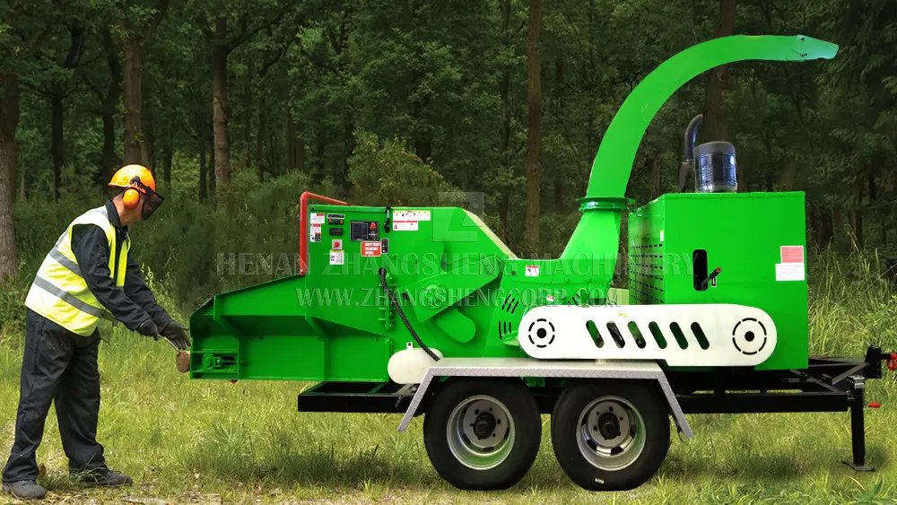 What are the dangers of a wood chipper?